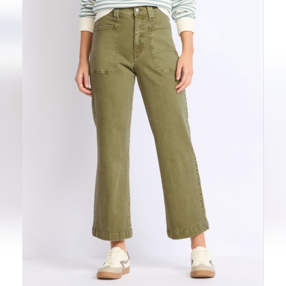 Olive Green Women's Jeans